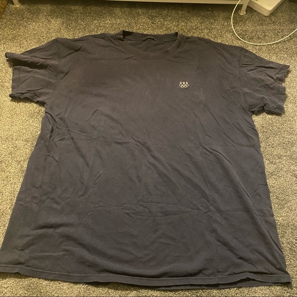 Vintage navy USA Olympic t-shirt XXL - Picture 1 of 3